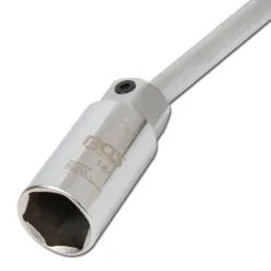 `BGS Spark Plug Socket Lengde 375MM - SW 20,8mm - Kugelgel.