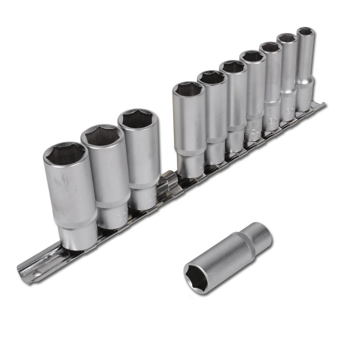 `BGS Sockets Dype - 8 Til 19 Mm 3/8 "11 Stykker 3 `BGS Sockets Dype - 8 Til 19 Mm 3/8 "11 Stykker