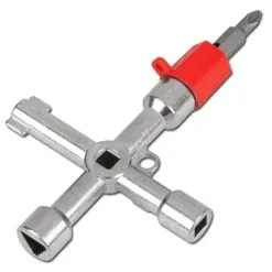 VBW Cabinet Key - Presstøpt Sink - Lengde 71 Mm - Multifunksjonell