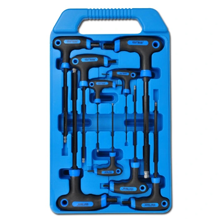 `BGS T-håndtak Nøkkel Stilt For Sekskantskruer - 9 Stykker 4 `BGS T-håndtak Nøkkel Stilt For Sekskantskruer - 9 Stykker - Bilde 2