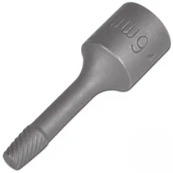 `BGS Spesielle Stikkontakter - 2-10 Mm - 3/8 "- 6 Stykker -" Twist " 6 `BGS Spesielle Stikkontakter - 2-10 Mm - 3/8 "- 6 Stykker -" Twist " -Automotive spesialverktøy butikk 03 60