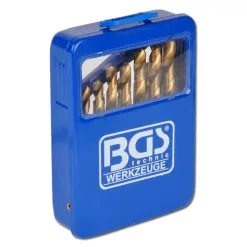 `BGS Borsett - HSS - Titanbelagt - 19 Stykker - 1 Til 10 Mm -Automotive spesialverktøy butikk 04 26