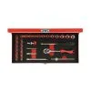 Gedore Red GEDORE Rødt Sokkel Sett - Krom Vanadium Stål - 1/4 Tommer - I Metallboks - 32 Stk