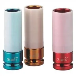 Schneider® Schneider SKSL Satt 1/2 "-3 Alu - Pipenøkkel - 3stk - For Trykkluftverktøy