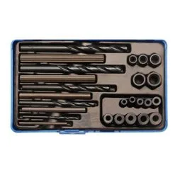 `BGS HSS Skrue Ausdrehsatz - HSS øvelser 3,2 Til 8,7 Mm - HSS Stål - 25 Stk.