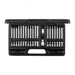 Gedore Red GEDORE Rødbit Sett 10 Mm SK, XZN Og TX - I Et Solid Plastikkaske - 40 Stk