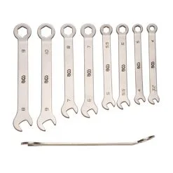 `BGS Foot Ring Skiftenøkkel Sett - Mini Versjon - 4-10 Mm - 8 Stk.