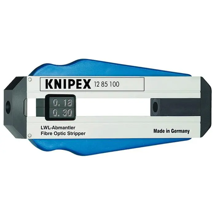 KNIPEX Avisoleringsverktøy For Fiberoptisk Kabel - 100 Mm - Primære Belegg 0,125 Mm 3 KNIPEX Avisoleringsverktøy For Fiberoptisk Kabel - 100 Mm - Primære Belegg 0,125 Mm