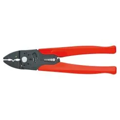 KNIPEX Krympe Tool - Polert - 225 Mm - Med Plast Håndtak