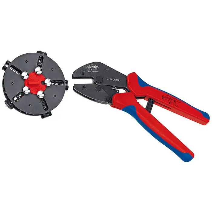 KNIPEX MultiCrimp® Krympetang - 250 Mm - Med Flerkomponent-hylster 3 KNIPEX MultiCrimp® Krympetang - 250 Mm - Med Flerkomponent-hylster