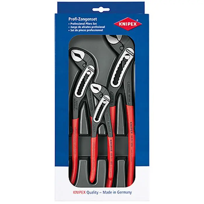 KNIPEX Alligator® Pakke - Inkl. Tre Tang - Håndtak Og Sklisikker Plast Belagt 3 KNIPEX Alligator® Pakke - Inkl. Tre Tang - Håndtak Og Sklisikker Plast Belagt