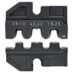 KNIPEX Crimpinnsats - Til Uisolerte åpne Kontakter 4.8 + 6.3 Mm