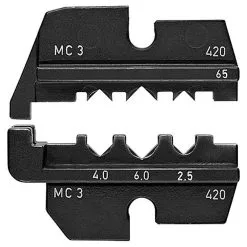 KNIPEX Crimpinnsats - For Solcelle Kabelkontakter MC3 (Multi-Contact)