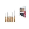 WIHA Skrutrekker - Sett (6 Stk) - Spor / Pozidriv - Tre - Series 162 ZK6 SO -Automotive spesialverktøy butikk 70999900 1475670272 47135 z