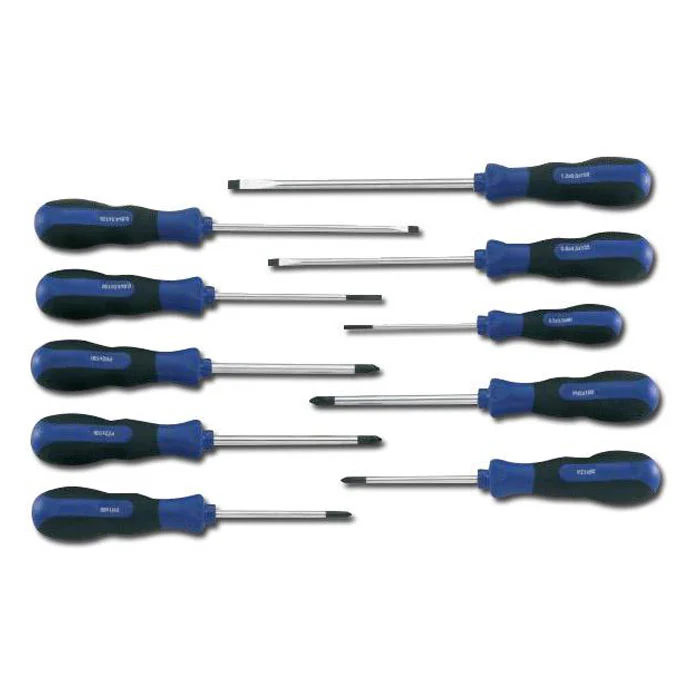 Esska Skrutrekkersett - 10-teilig- Innhold Slot - PH Og PZ 3 Esska Skrutrekkersett - 10-teilig- Innhold Slot - PH Og PZ