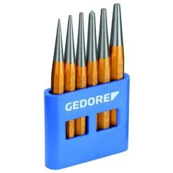 GEDORE Drift Rate - 5 Av Sjåføren 1 Korn - I PVC-holder - Fra 45CrMoV7 Stål