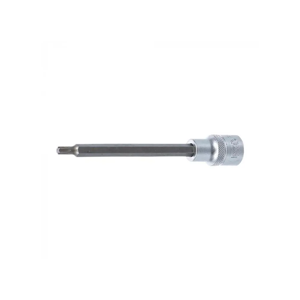 `BGS Bitssokkel - Drev Innvendig Firkant 12,5 Mm (1/2 ") - T-profil (for Torx) T30 3 `BGS Bitssokkel - Drev Innvendig Firkant 12,5 Mm (1/2 ") - T-profil (for Torx) T30