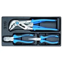 GEDORE Sett Med Tenger - I 1/3 ES-modul - 4 Stk. - Vekt 1 400 Kg