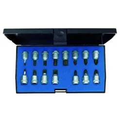 GEDORE Skrutrekkersett 1/4 "- 15 Stykker - IN-IS-PH-PZ