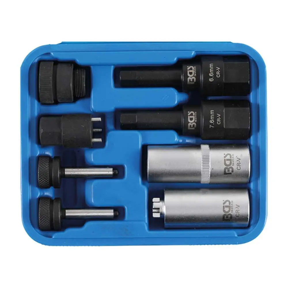 `BGS Injektor Reparasjonssett - For Common Rail - Firkantdrev 12,5 Mm (1/2") - 8 Stk. 3 `BGS Injektor Reparasjonssett - For Common Rail - Firkantdrev 12,5 Mm (1/2") - 8 Stk.