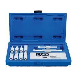 `BGS Verktøy For Fjerning Av Bulker - 12 Deler - Benkeplater, Aluminiumshåndtak Og Hoder - I En Plastkoffert