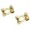 `BGS Batteri Rundpolklemmen Set - Brass - 1x Plusspol Og 1x Negativ-runde Klipp -Automotive spesialverktøy butikk 742aa04d0f3abec2a052457a94608d90 z