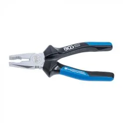 `BGS Kombitang - Med Skråkant Og Kutter - Lengde 180 Mm - Forkrommet Høyglans - Laget I Tyskland