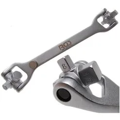 `BGS Bunnpanne Spesiell Nøkkel - 8 I 1 - SW 8-17 Mm - 3/8 "og 1/2"