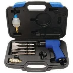`BGS Pneumatisk Chipping Hammer Set "BGS" - Driftstrykk 6-7 Bar - 8 Stk.
