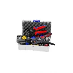 KNIPEX Krympesett I TANOS-systainer® Med Trådhylser Og Dobbelthylsehylser - Inkludert Krympetang 97 53 09 Og Wire Strippere 12 52 195