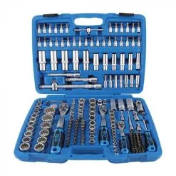 `BGS Piggnøkkelsett "Gear Lock" - Driv 6,3 Mm (1/4") - 10 Mm (3/8") - 12,5 Mm (1/2") - 192 Stk.