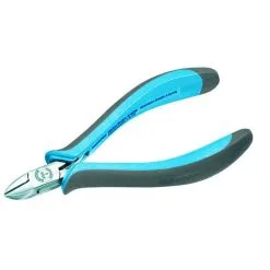 GEDORE Elektronisk Mini-sidekutter - 125 Mm - Oval Hode - Med Skråkant - ESD