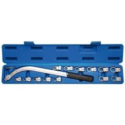 `BGS Dagdrivere Wrench Set - E-Profil - SW E10-E18 Og 12-punkts SW 12 Mm-19 Mm