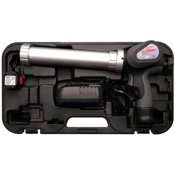 `BGS Professional Batteridrevet Fugepistol - 10,8 V Li-Ion Batteri - Kastet 450 Kg 3 `BGS Professional Batteridrevet Fugepistol - 10,8 V Li-Ion Batteri - Kastet 450 Kg