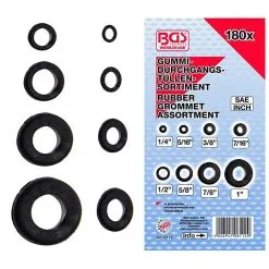 `BGS Gummitetningsringen Utvalg - I Tommer - 180 Stk.